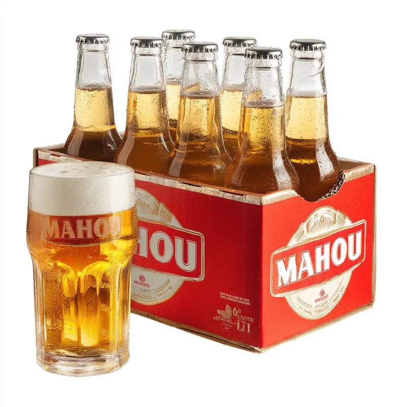 Cerveza Mahou 6x33cl