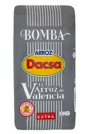 ARROZ BOMBA DACSA 1 KG.