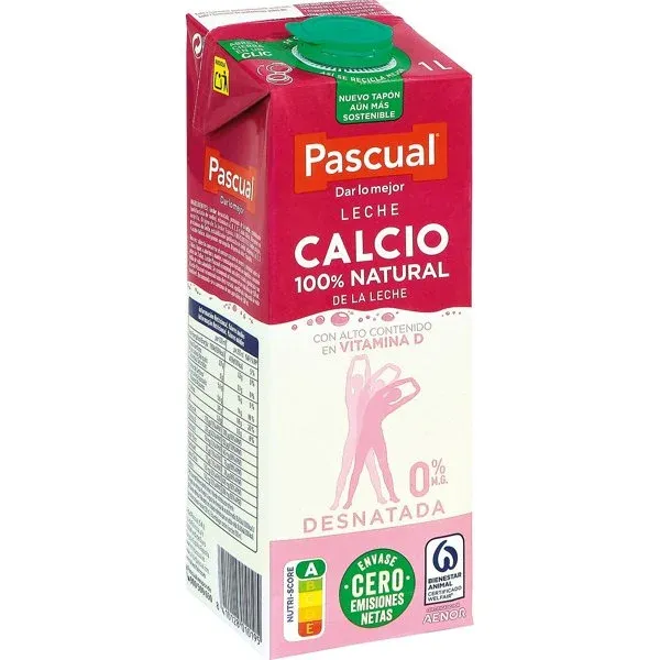 LECHE PASCUAL CALCIO DESNAT
