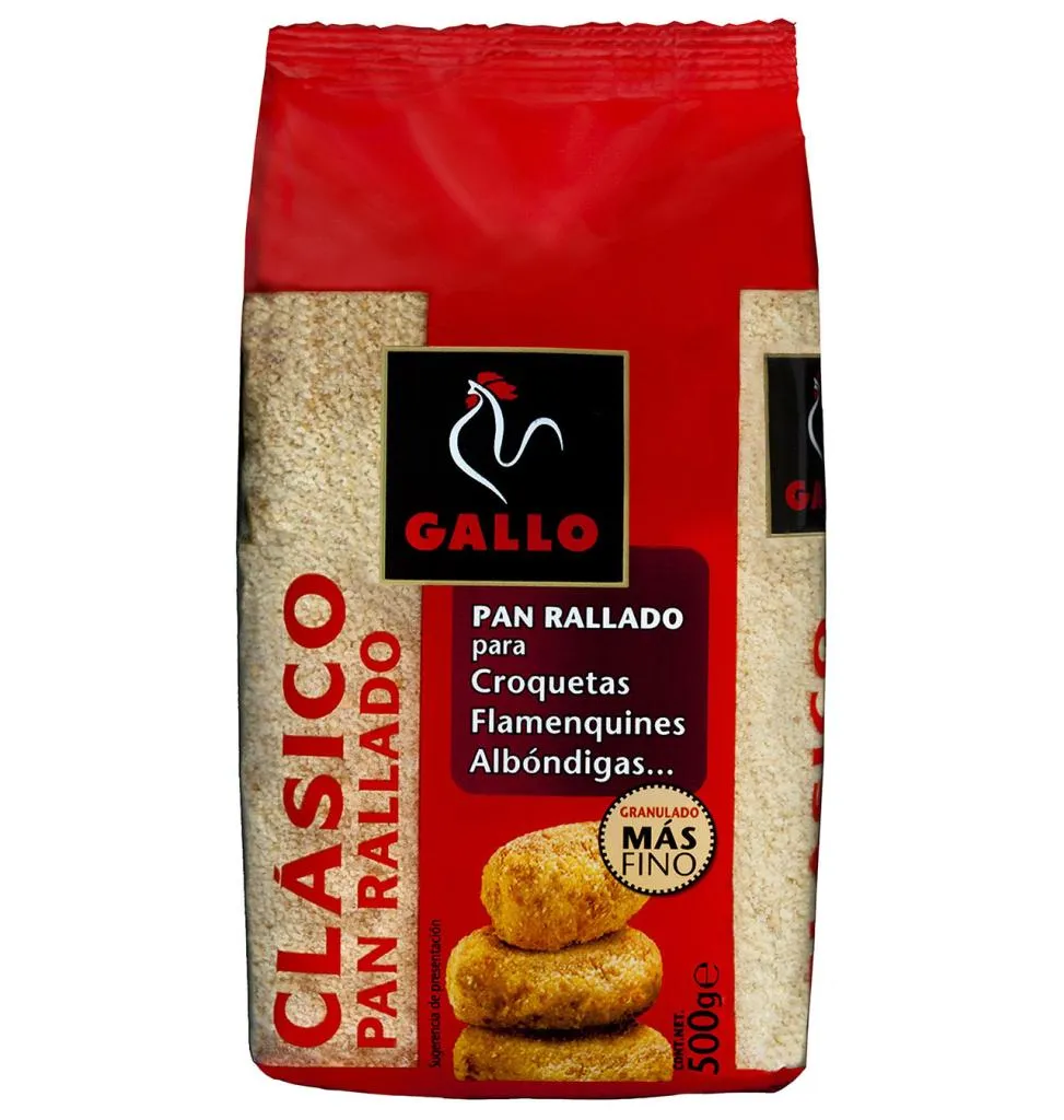 PAN RALLADO GALLO 1/2 KG 500 GR