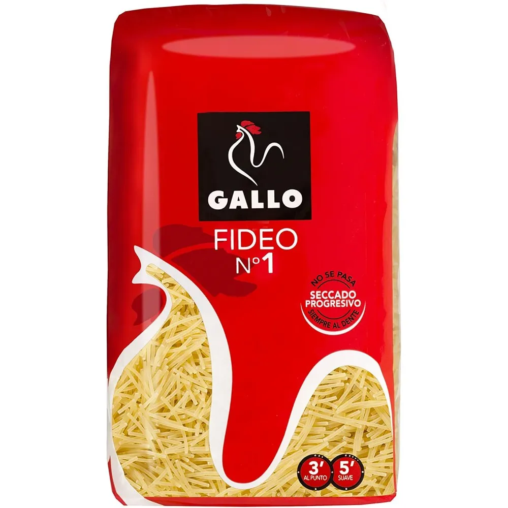 FIDEOS GALLO N 1 PTE 250 GR