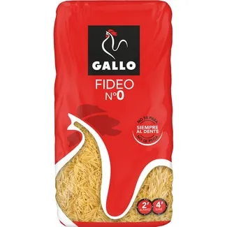 FIDEOS GALLO N 0 PTE 450 GR.