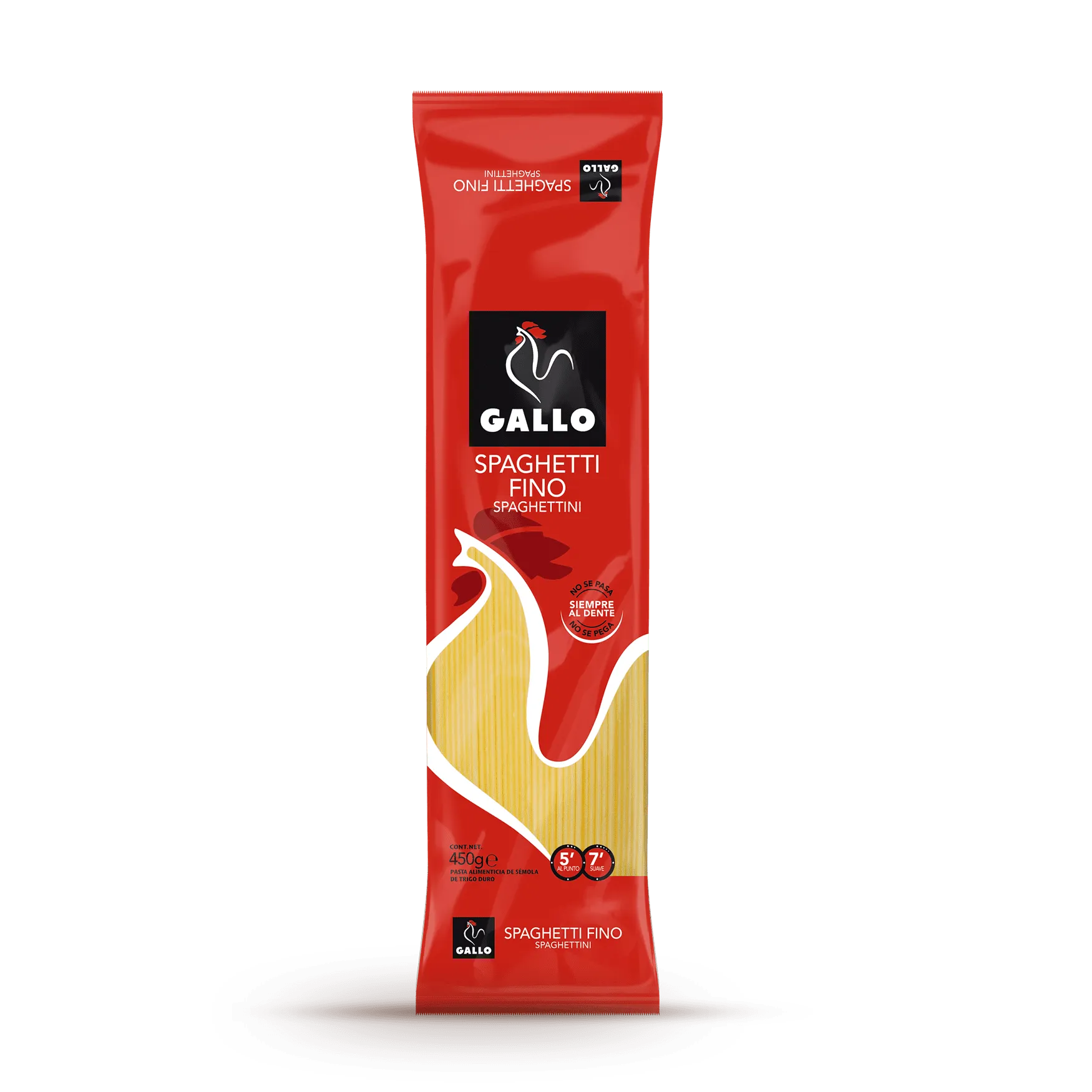 SPAGHETTI GALLO PTE 450 GR.
