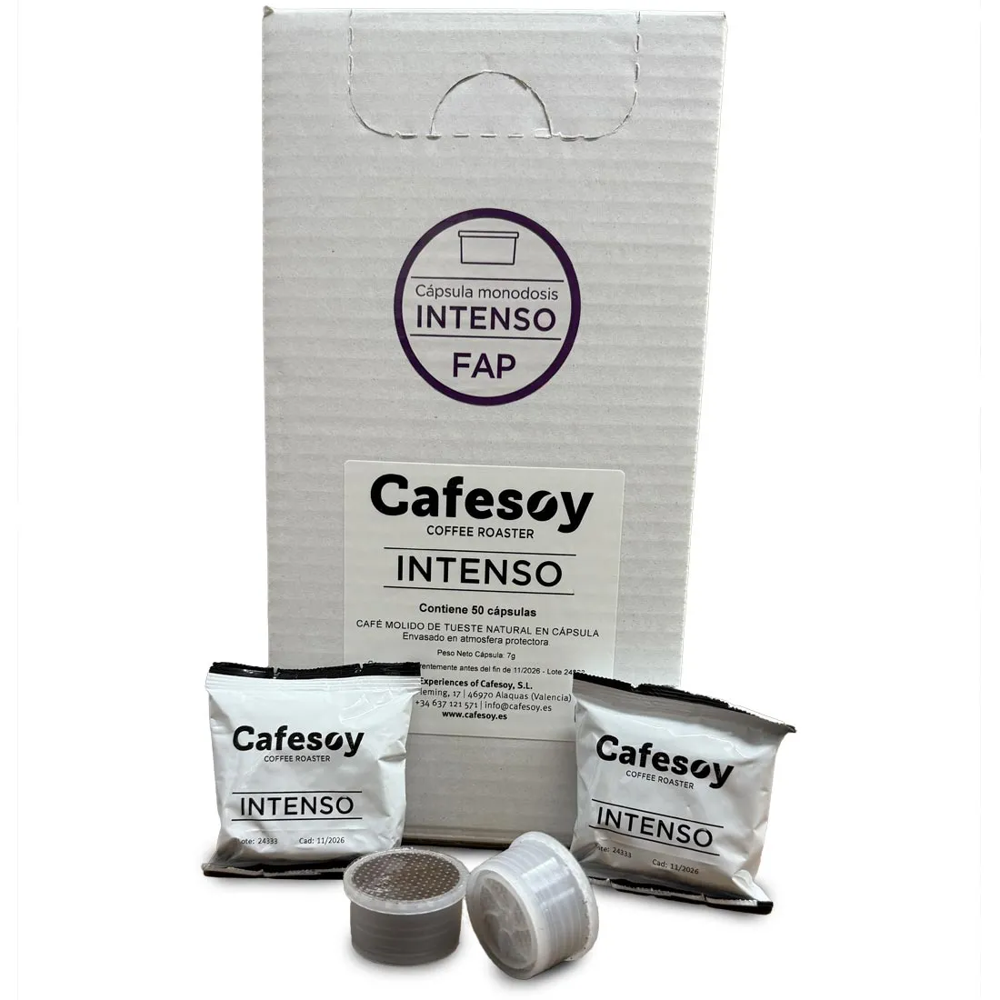 CAPSULAS CAFESOY INTENSO C/50 UNID