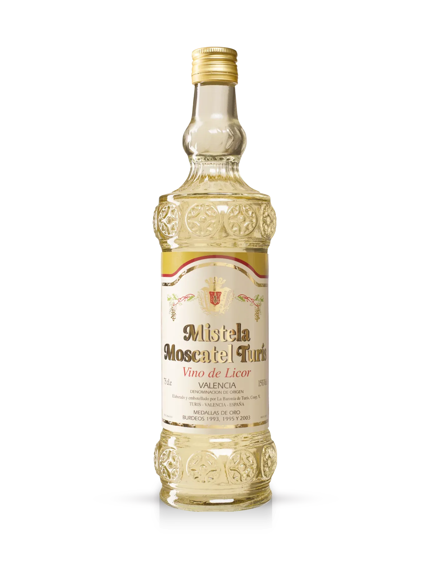 MOSCATEL TURIS 3/4 LICORERA D.O VALENCIA