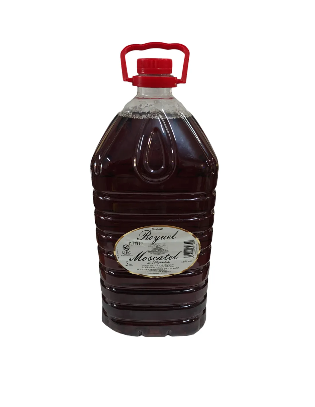 MOSCATEL ROYUEL GARRAFA 5 LITROS SELECCI