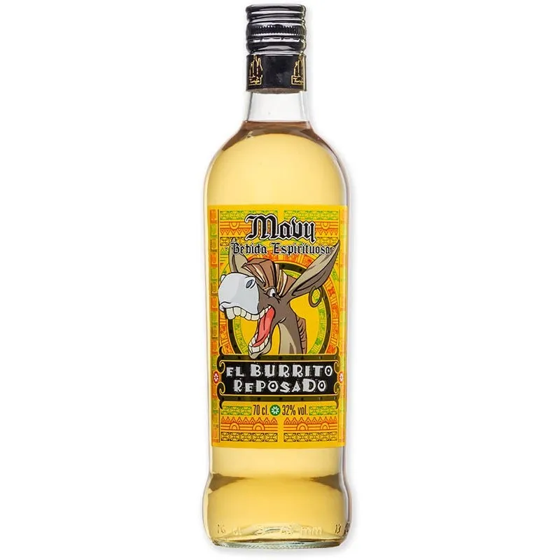 TEQUILA EL BURRITO REPOSADO 70CL
