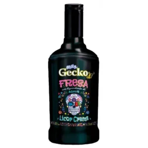 CREMA DE TEQUILA FRESAS GECKO 70 CL