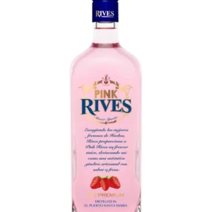 GINEBRA RIVES PINK FRESA 70 CL