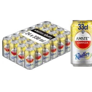 CERVEZA AMSTEL RADLER BOTE 330 C/24