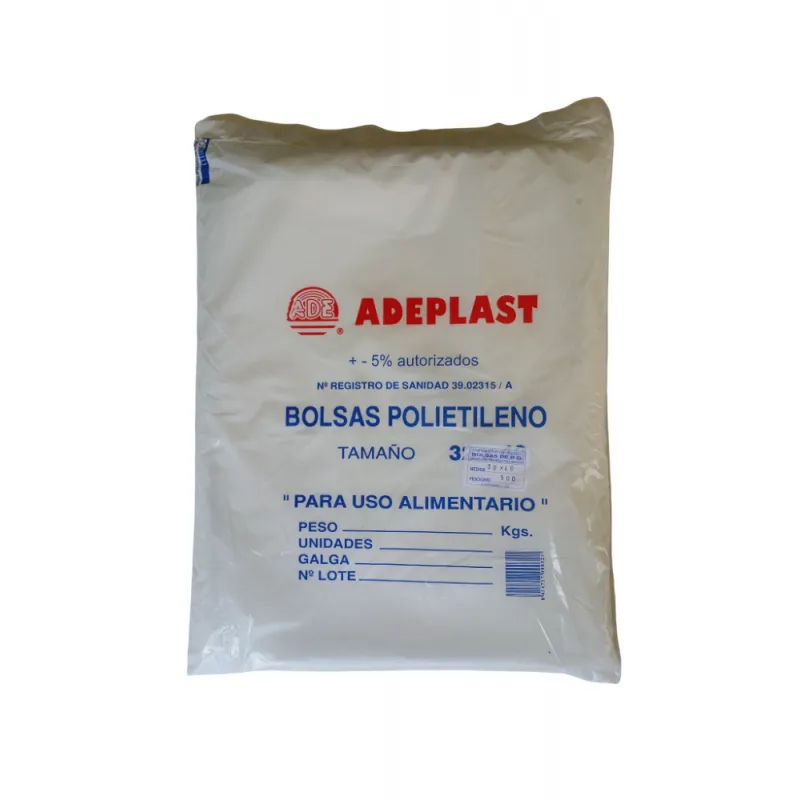 BOLSAS POLIETILENO TR. 12/35 1 KG