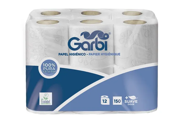 PAPEL HIGIENICO GARBI 6 ROLLOS