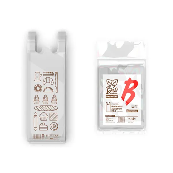 CAMISETA PAN ARTESANO 30/65 PAQ 200 G60