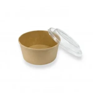 ENVASE KRAFT+TAPA 450 ML PAQ 25 REDONDO