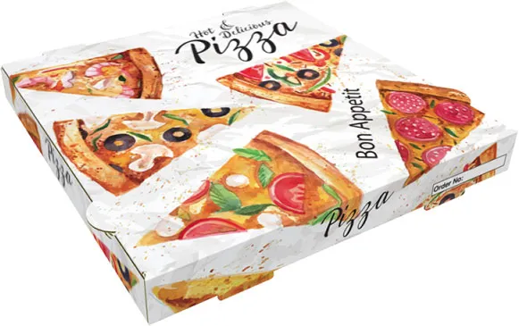 CAJAS PIZZA 36.5/36.5X4.2 GE DECO 100 U
