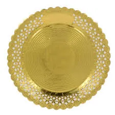 PLATO BLONDA ORO 38 CM UNI PTE50