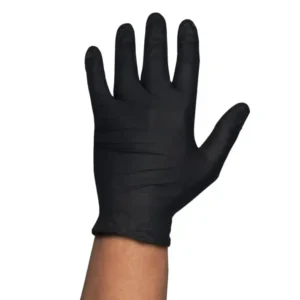 GUANTES NITRILO NEGRO T/L G PTE 100 3.5