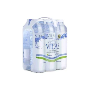 AGUA VILAS DEL TURBON 1 LITRO PET C/6