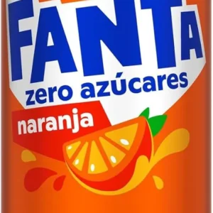 FANTA NARANJA ZERO LATA 330 C/24 BOTES