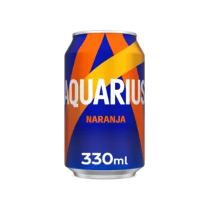AQUARIUS NARANJA LATA 330 C/24 BOTES