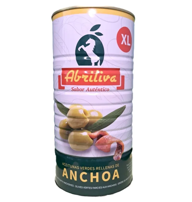 ABRILIVA OLIVAS RELLENAS XL 600 GR BOTE