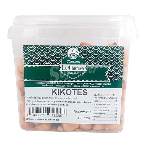 ALBUFERA KIKOTES PICANTES 150 GR.