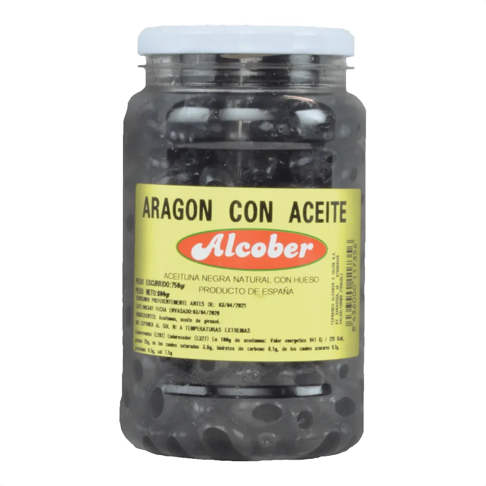 ALCOBER NEGRAS ARAGON T/800 GR.