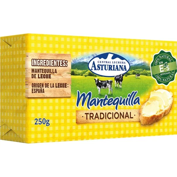 ASTURIANA MANTEQUILLA T/ 250 GR.