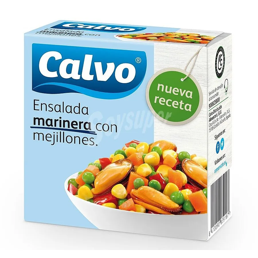 CALVO ENSALADA MARINERA LATA 150 GR