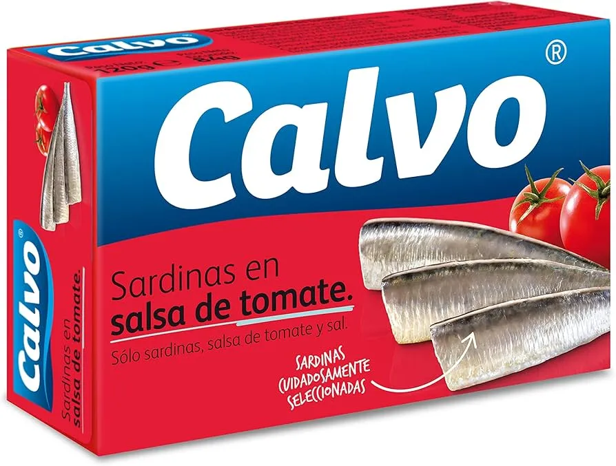 CALVO SARDINAS TOMATE OL-120