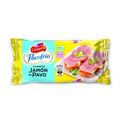 CAMPOFRIO JAMON PAVO MINI 380 GR.