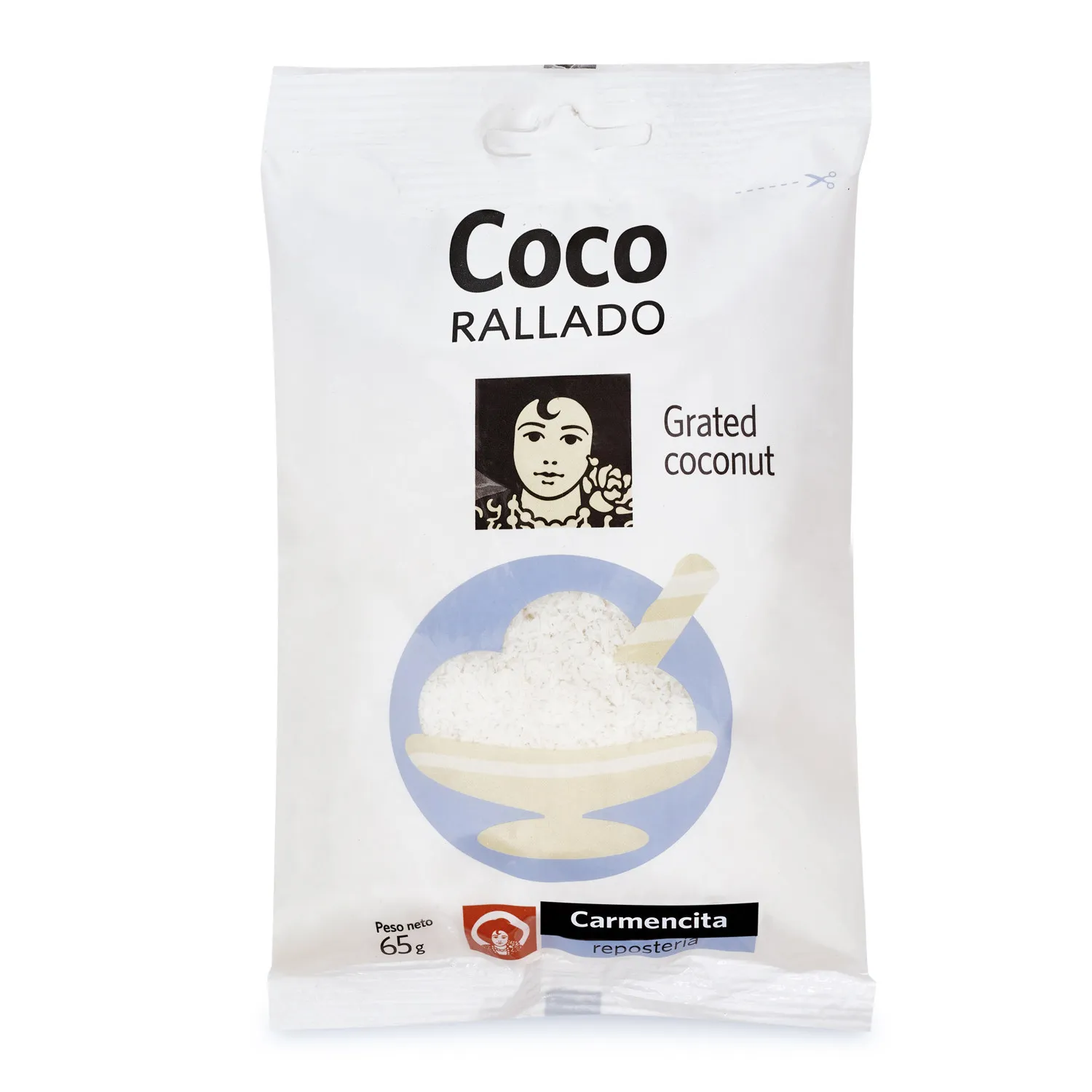 CARMENCITA(4742)COCO RALLADO B/65GR.