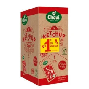 CHOVI KETCHUP 10 GR. 16 UNID