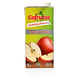 COFRUTOS ZUMO MANZANA BRIK 1 LITRO C/12