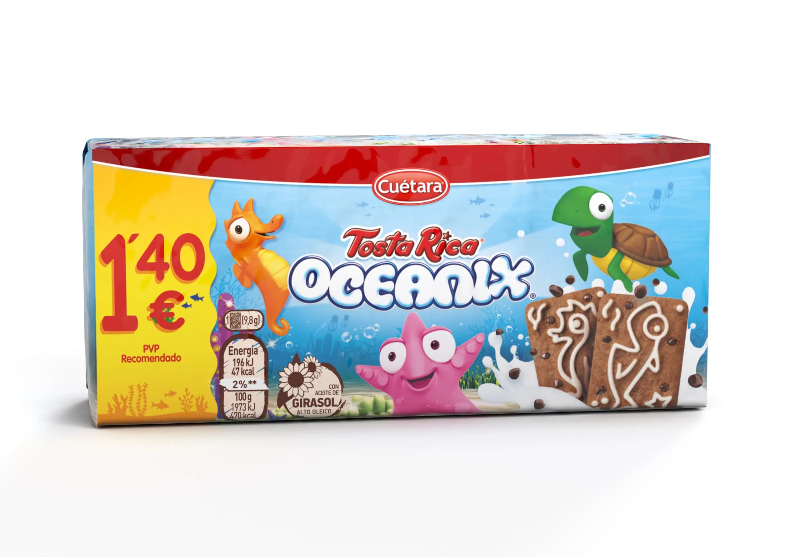 CUETARA tosta rica OCEANIX 160gr 1