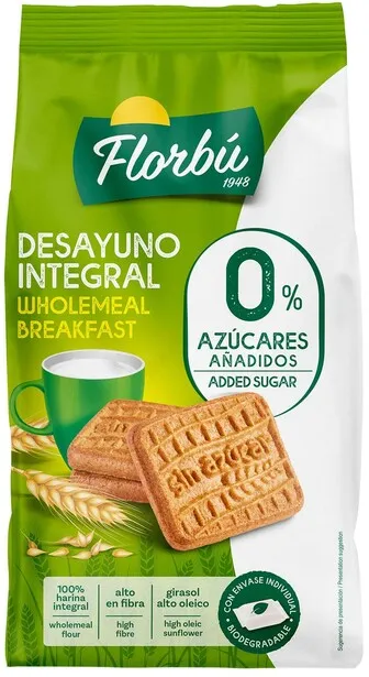 FLORBU DESAYUNO INTEGRAL 0% 350 GR