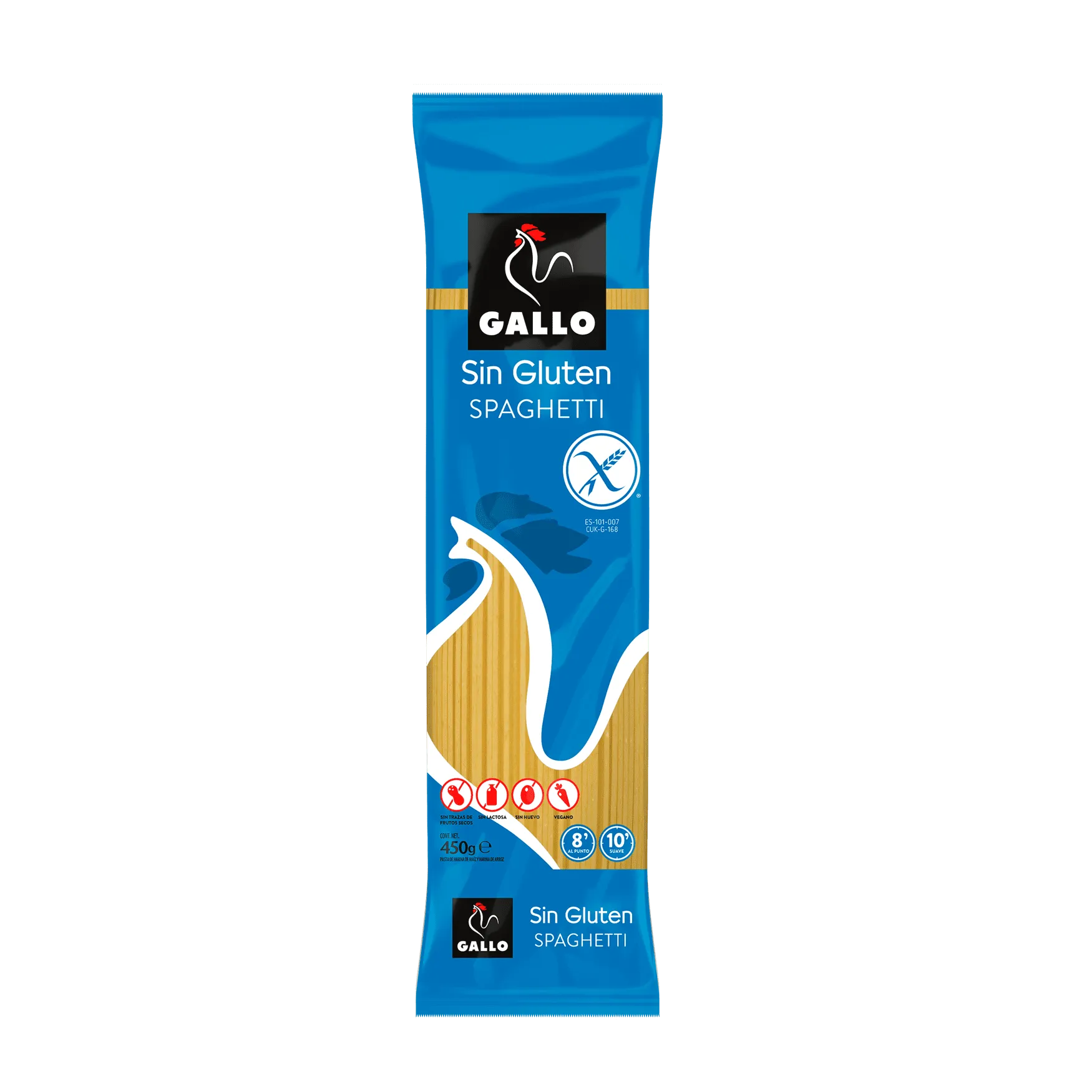 GALLO SPAGUETTI SIN GLUTEN 450 GR