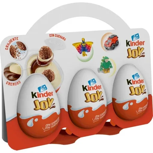 KINDER HUEVO SORPRESA JOY 72 UNID