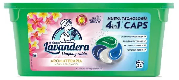 LAVANDERA 4en1JAZMIN&BERGAMOTA 22 CAPS
