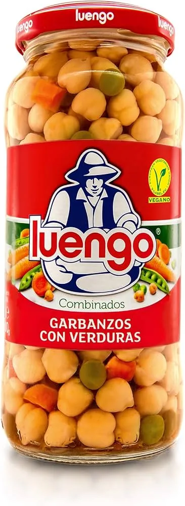 LUENGO GARBANZOS VERDURAS T/570 GR CRIST