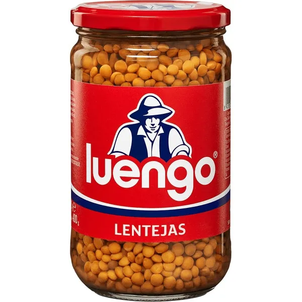 LUENGO LENTEJAS COCIDAS T/300 GR