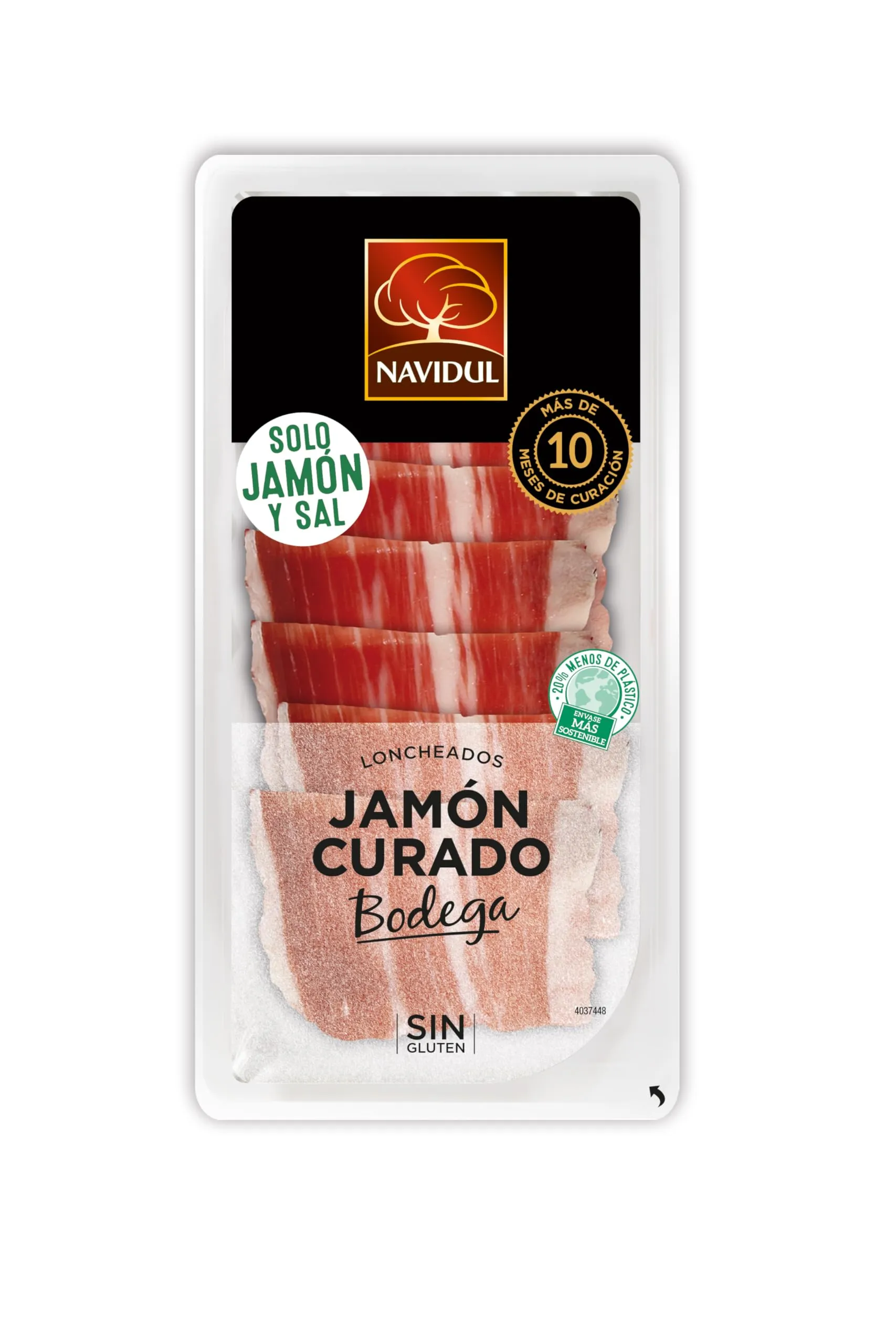 NAVIDUL JAMON CURADO LONCHAS 500 GR