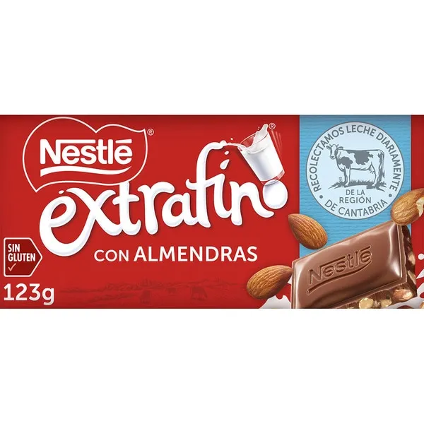 NESTLE EXTRAFINO ALMENDRA P-3 UNID
