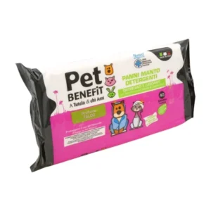 PET TOALLITA PIEL 40 unid MASCOTAS