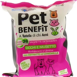 PET TOALLITA OJOS Y CARA  30 unid MASCOT