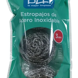 PLA ESTROPAJOS ACERO P- 3 UNID REF.1942