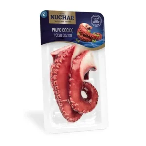 PULPO COCIDO 2 PATAS 200 GR NUCHAR VACIO