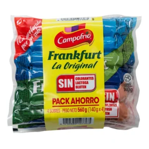 SALCHICHAS FRANKFURT 140 GR P-4