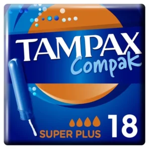 TAMPAX COMPAK SUPER PLUS 18 UND