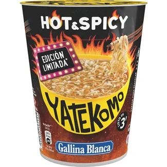 YATEKOMO HOT SPICY VASO G B 60 GR